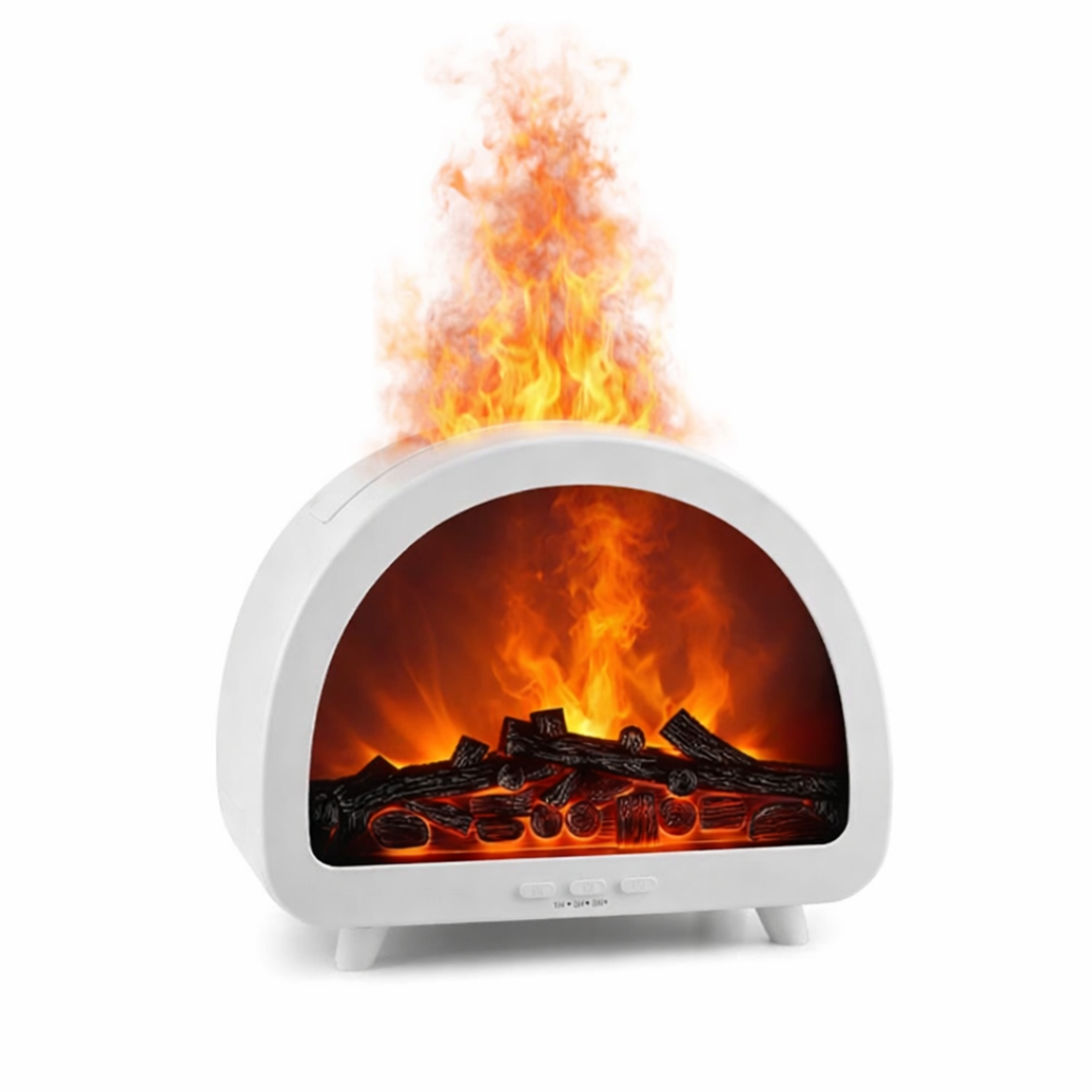 Calming LED Flame Humidifier