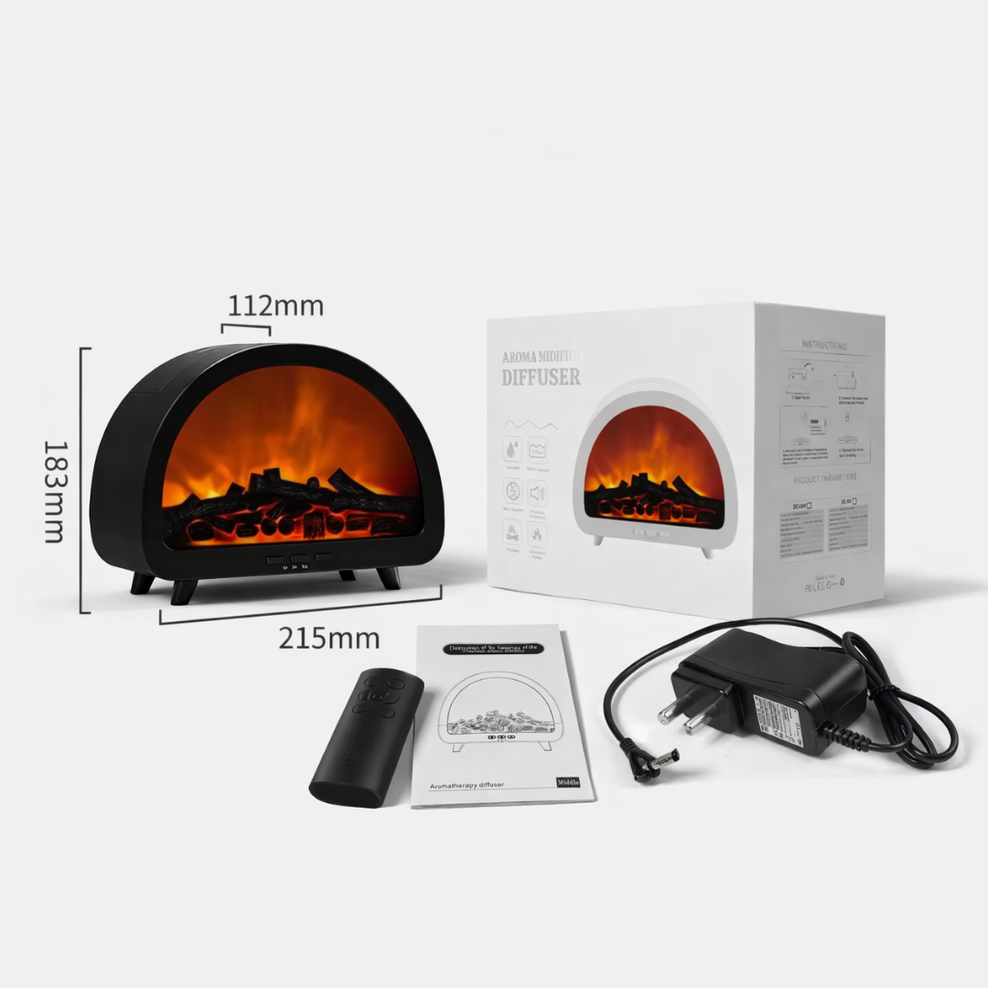 Calming LED Flame Humidifier