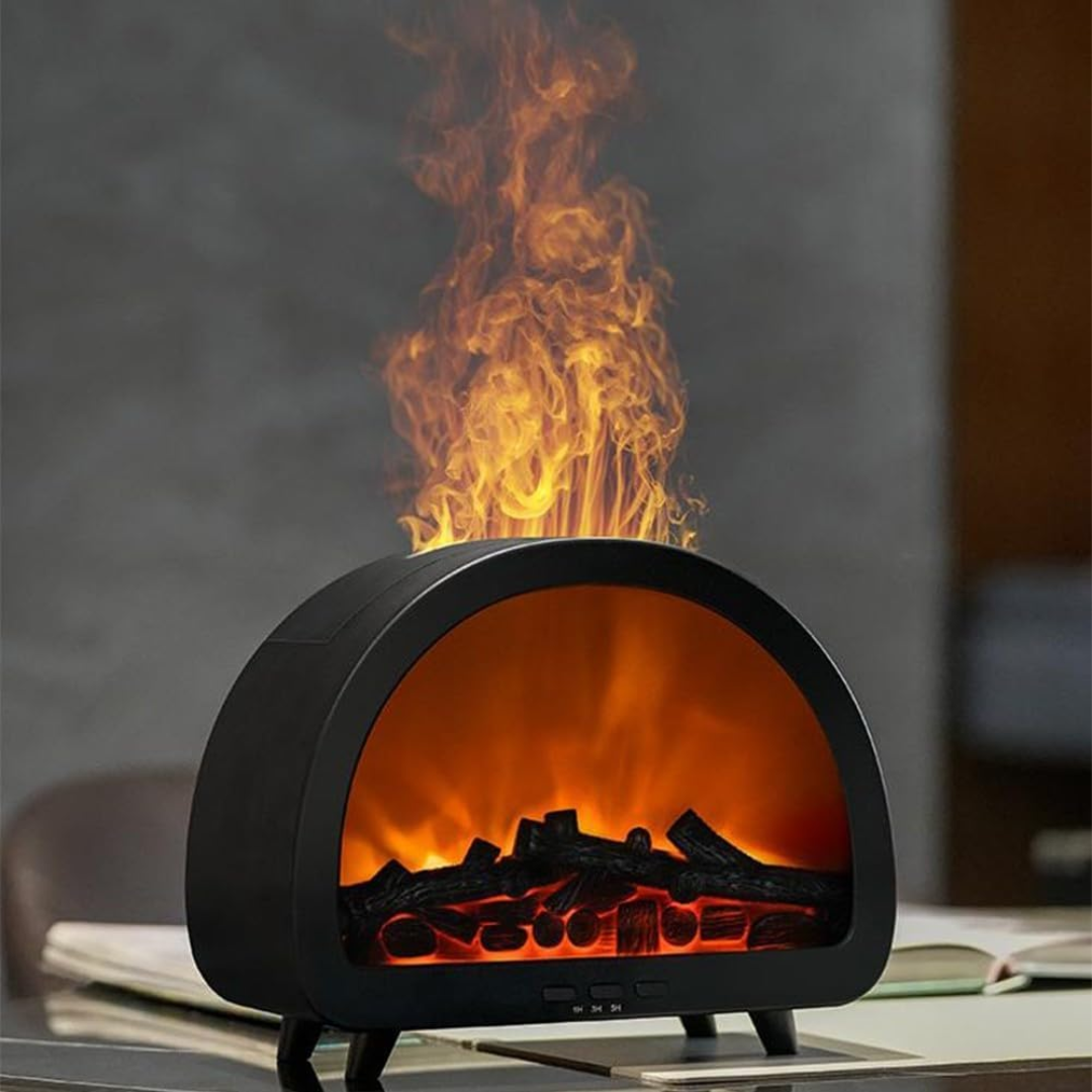 Calming LED Flame Humidifier